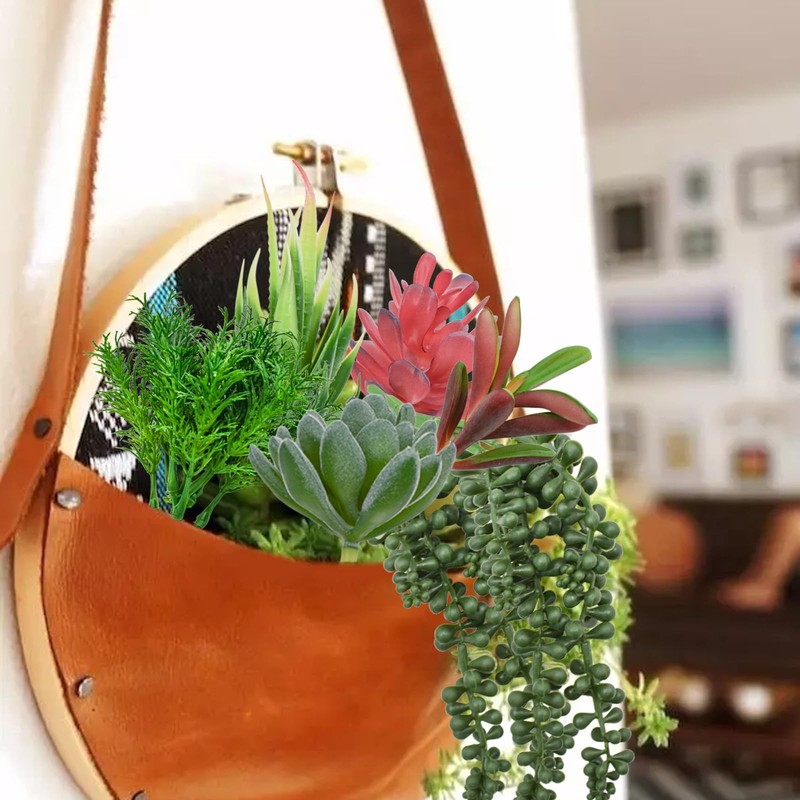 18pcs Artificial Succulent Plants Realistic Unpotted Fake Succulents Mini Faux gallery