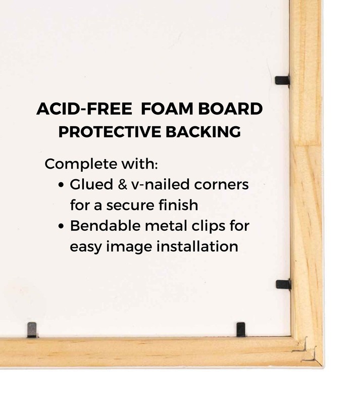 18x30 Frame Silver Grey Distressed Solid Wood Picture Frame | 0.75 Inch Moulding gallery