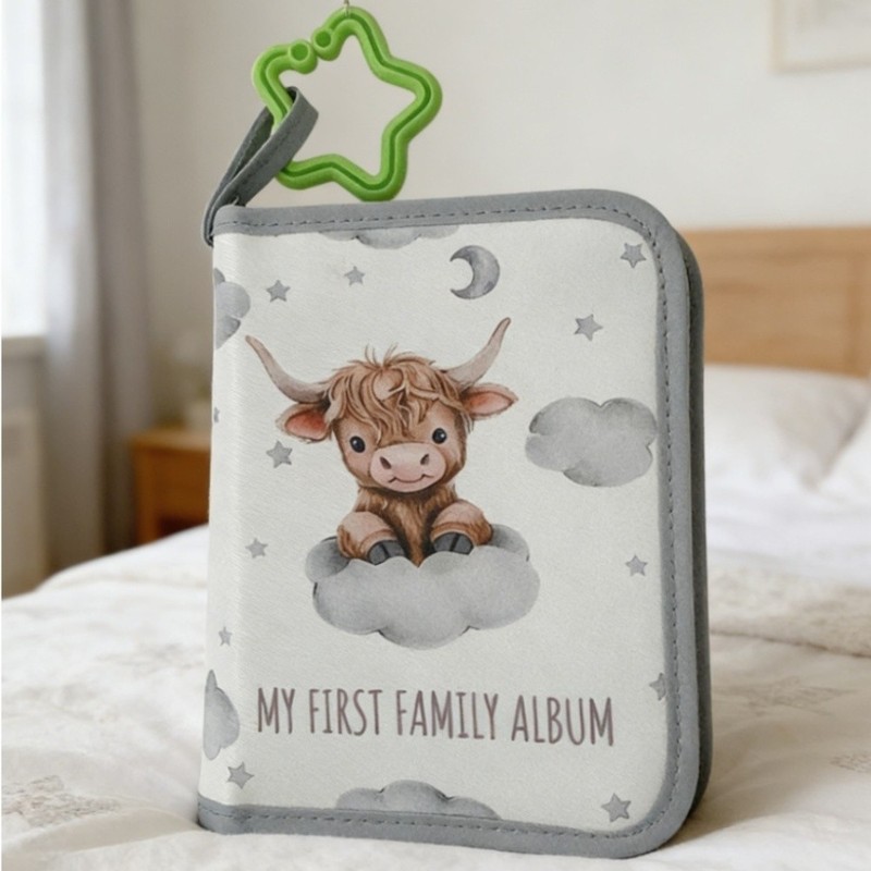 14x18 cm Infant Photo Album for Growth Documentation and Keepsake Storage gallery