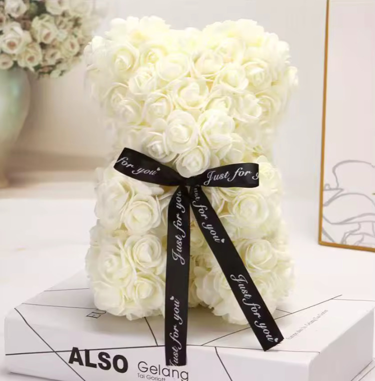 25cm Rose Teddy Bear Gift Box – Romantic Valentine’s Day Present for Her, Annive gallery