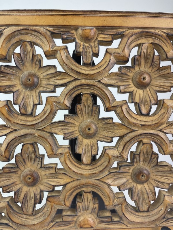 Natural Brown Wash Mándala Wood Wall Decor 12x12” gallery