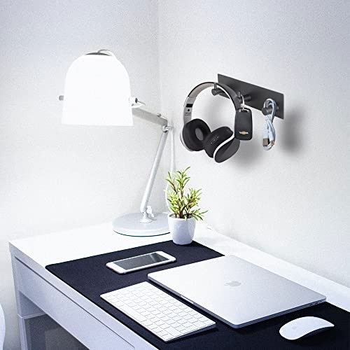 Key Holder for Wall 3 Hooks Self Adhesive No Drilling Heavy Duty 5 LB gallery