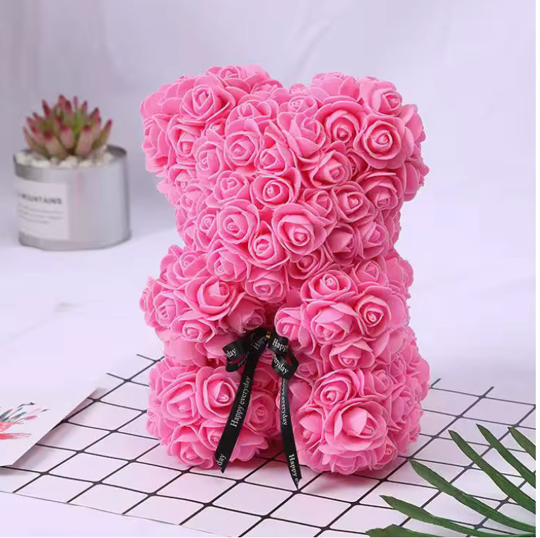 25cm Rose Teddy Bear Gift Box – Romantic Valentine’s Day Present for Her, Annive gallery