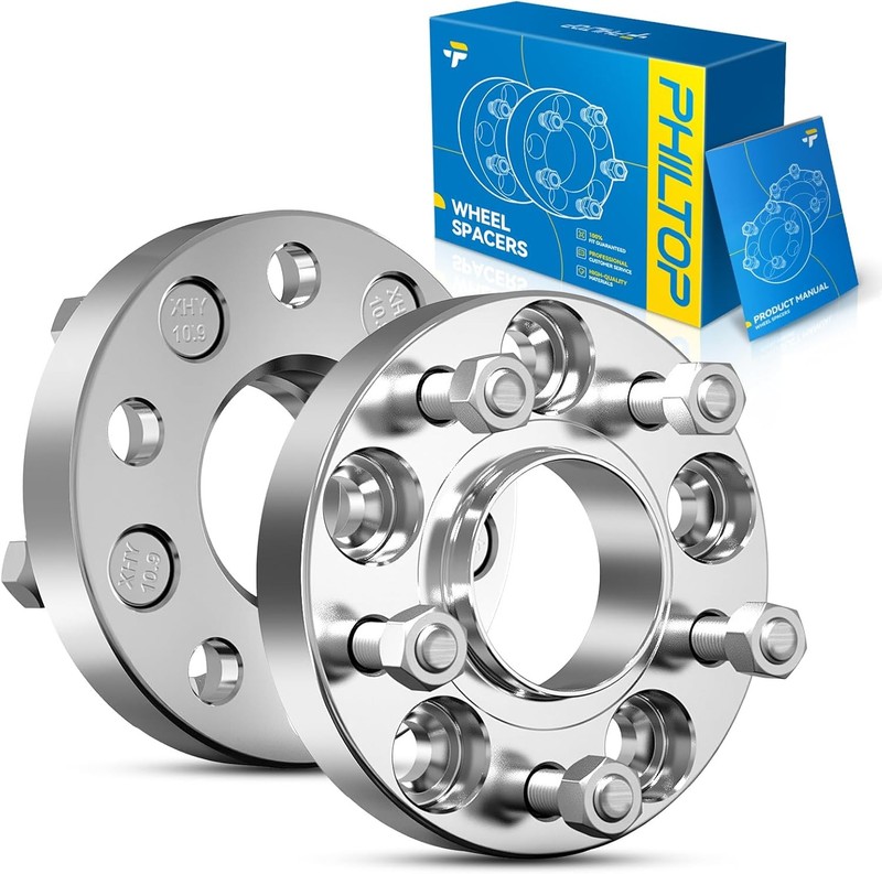 1″ Wheel Spacers 5×4.5, 5 Lug Hub Centric for Isuzu – 2 Pcs