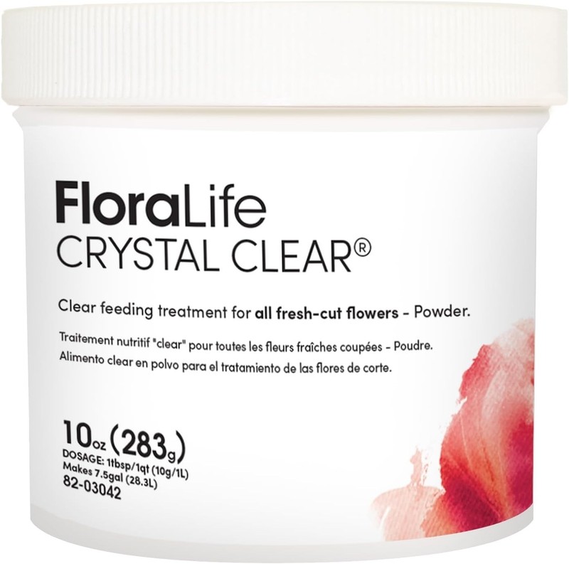 FloraLife Crystal Clear Flower Food 10oz