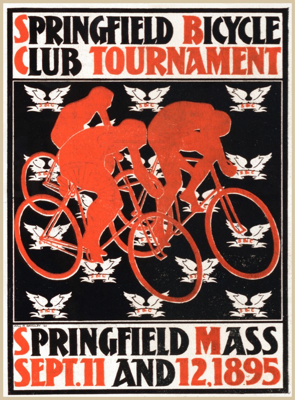 Designer decoration Poster.Nouveau.Victor Bicycles.Home Room art print.q0362