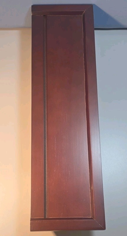 VINTAGE Restore & Restyle Display Ledge Shelf 18in x 5in x 3in gallery