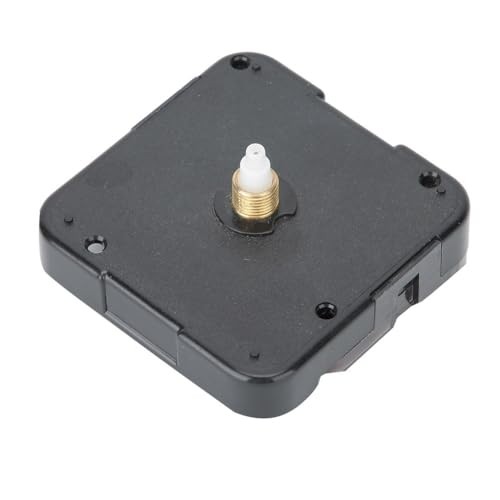 Black Silent Quartz Clock Movement Universal Replacement for Wall Clock DIY