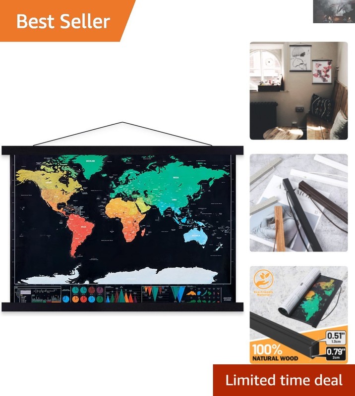 Minimalist 14×20 Wooden Magnetic Frame – Effortless Artwork Change Made Easy
