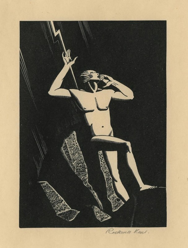 Rockwell Kent : Prometheus : Art Print 1930s gallery