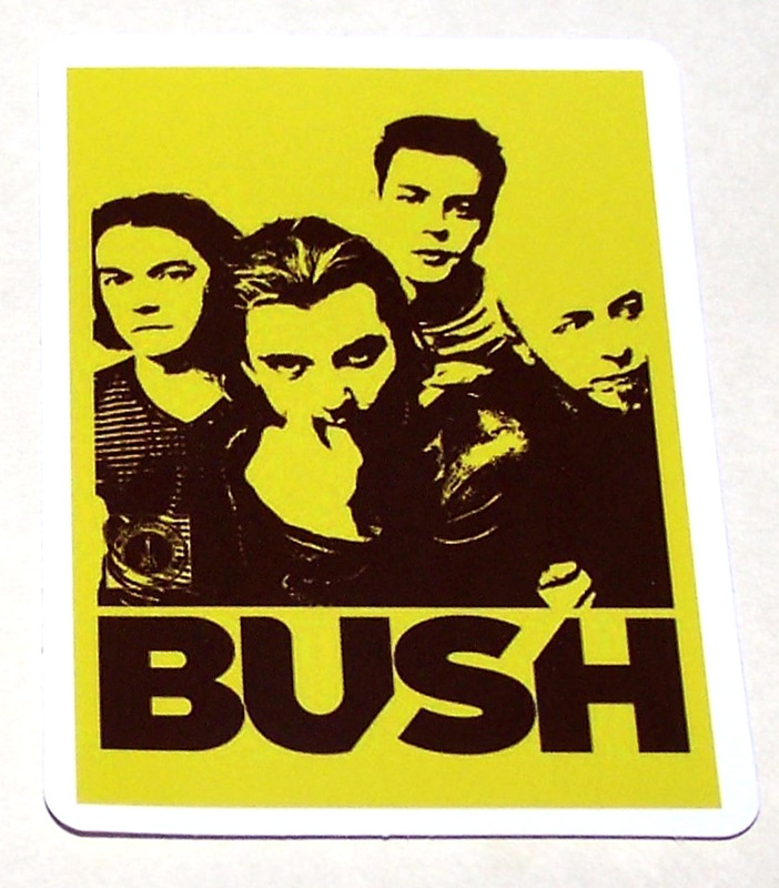 BUSH – Cut Sticker Decal Band Music Metal Pop Rock Gavin Rossdale Bush
