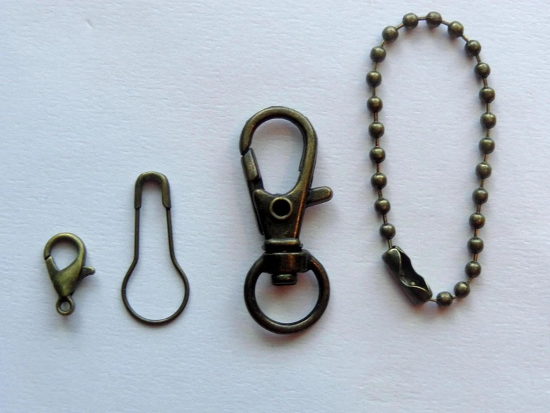 OCTOPUS NAUTICAL BRONZE SUNCATCHER CRYSTAL BEADS KEYCHAIN PURSE CLIP BAG CHARM gallery