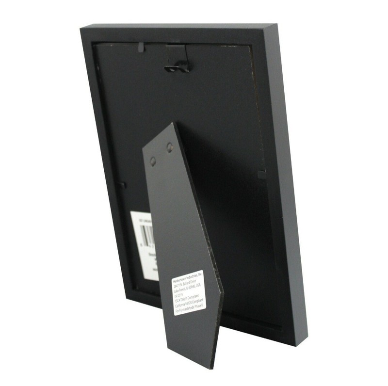 New Mainstays 5" x 7" Black Linear Frame, Set of 6 gallery