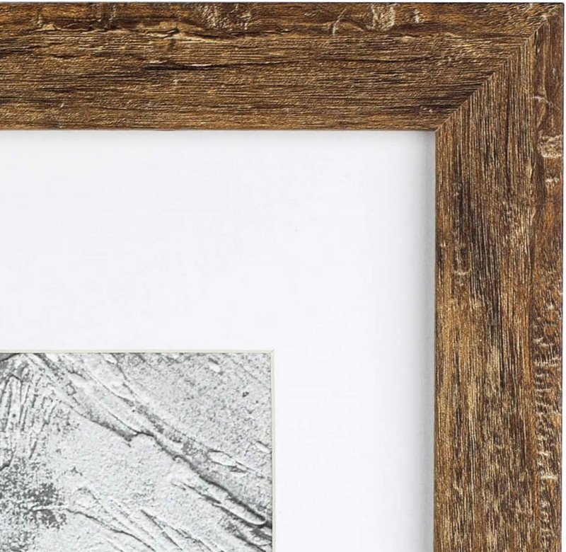 Kennethan 11X14 Picture Frame Rotten Brown 2 Pcs Wooden Frame Can Display 8X10 P gallery