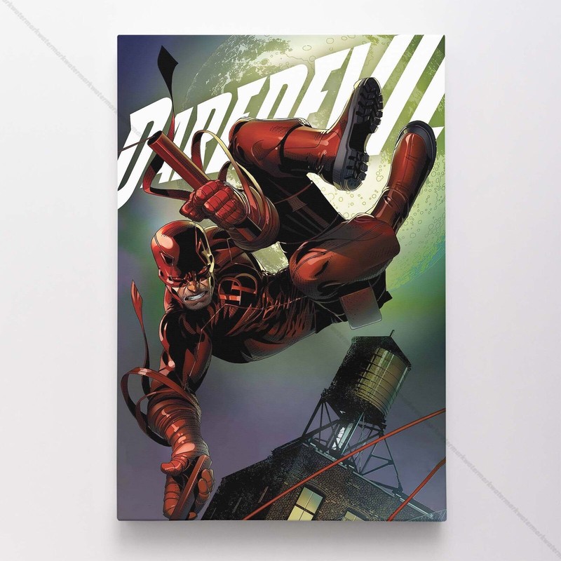 Daredevil Poster Canvas Vol 6 #25 Marvel Superhero Comic Book Art Print
