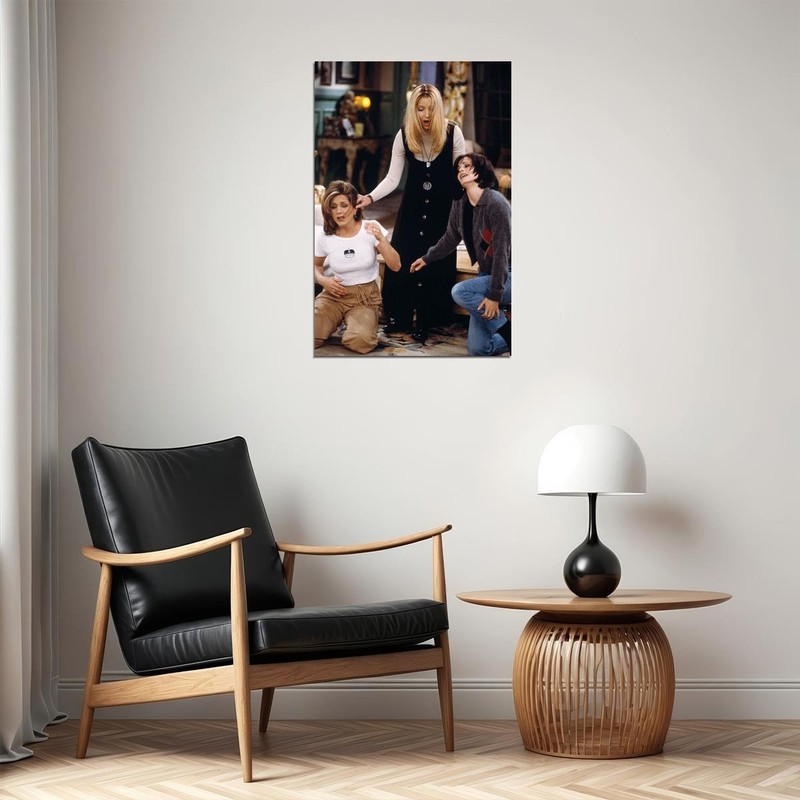 619731 Friends Milkshake Rachel Monica Phoebe Wall Print Poster gallery