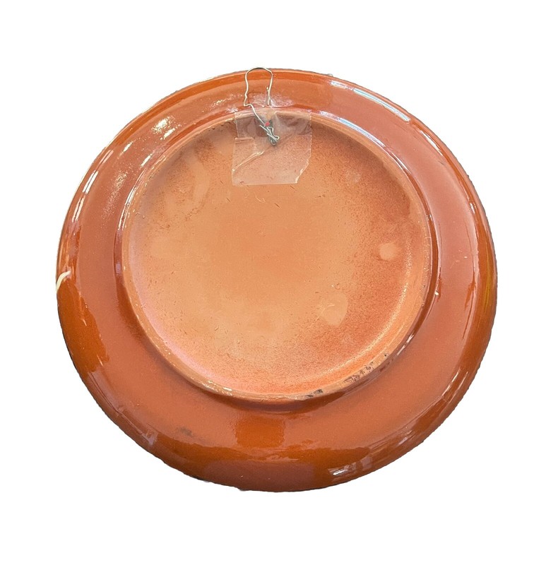 Mallorca 10-5/8” Ceramic Plate Cat On Moonlit Beach Wall Art Hanging Plaque gallery