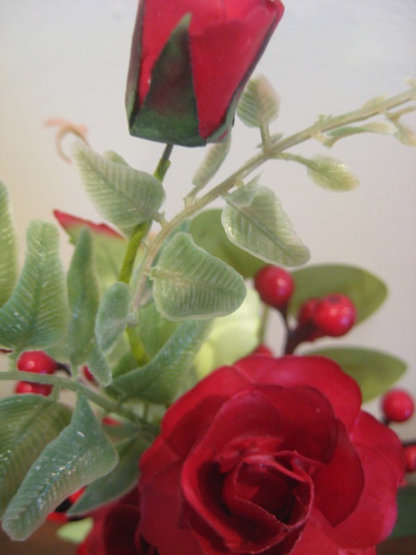 Lady Bugs- Flower Arrangement - Spring Summer Table Decoration - Strawberry Cup gallery