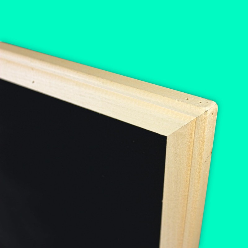 Flipside Products 24" x 36" Wood Framed Black Chalkboard, 36"W x 24"H, gallery