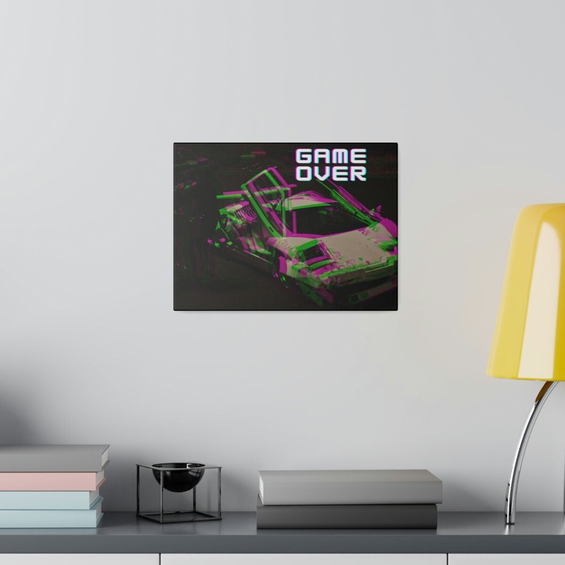 GAME OVER: Wolf of Wallstreet Aesthetics | MATTE Canvas