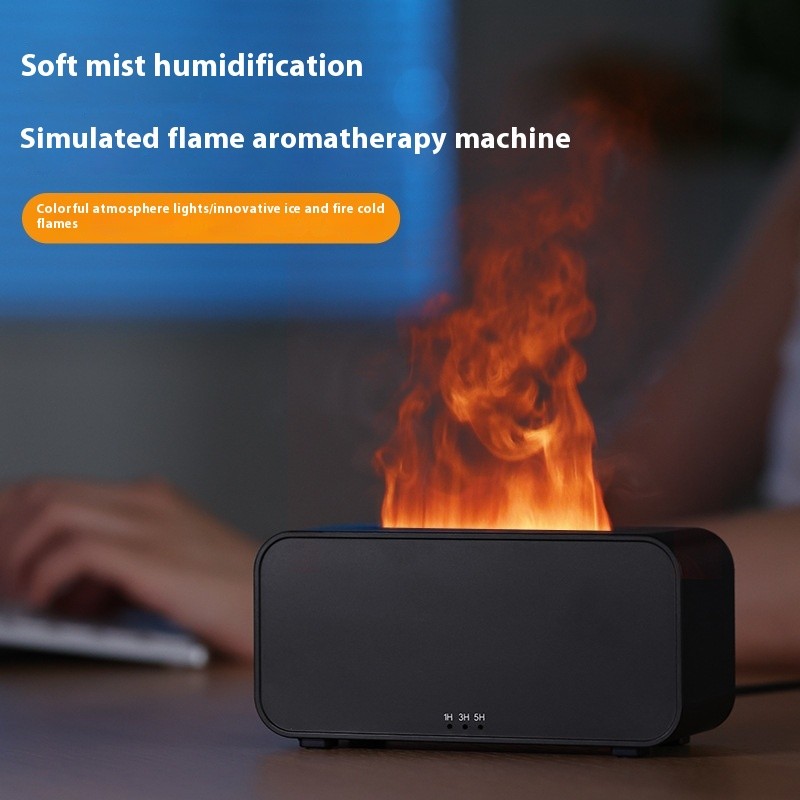 Timing Simulation Aroma Diffuser Usb Household Flame Humidifier Aromatherapy Ma gallery