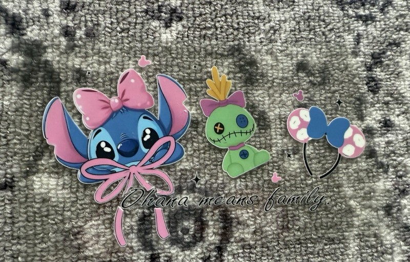 12 mix UV DTF 16 oz Disney Cup Wraps Mickey Cars Pixar Star Wars Stitch Princess gallery