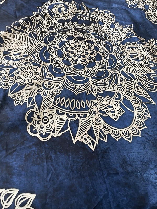 Mandala Flower Tapestries Tablecloth Fabric 51x58 gallery