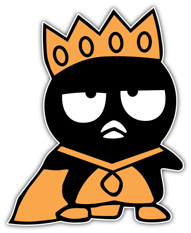 Funny King JDM Sticker Car Bumper Decal – 3”, 5” or 6”