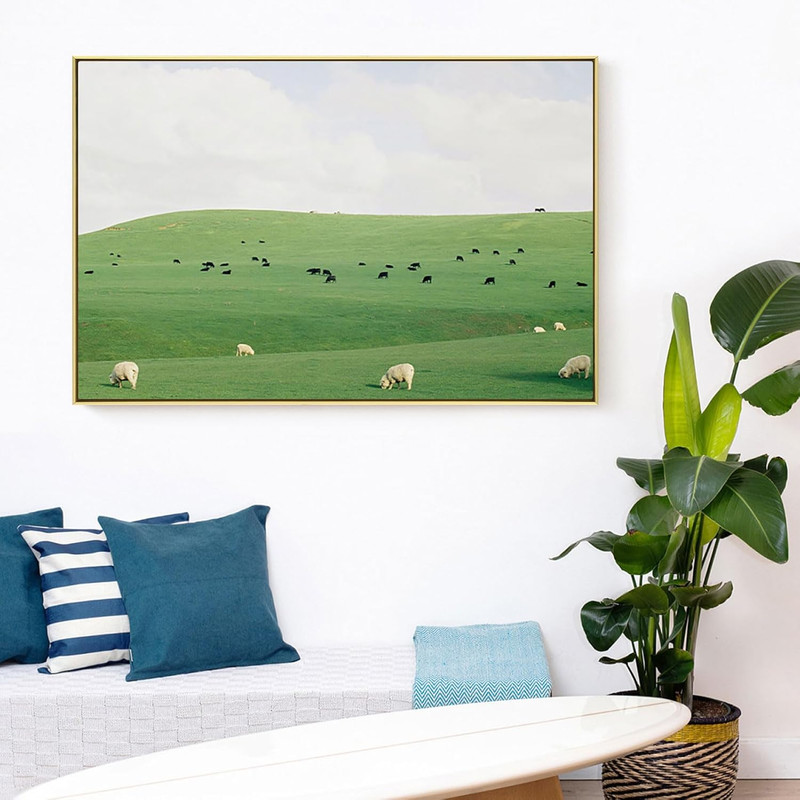Floating Frame 30x40 Canvas Paintings DIY Metal Floating Frame 5 6In Deep gallery