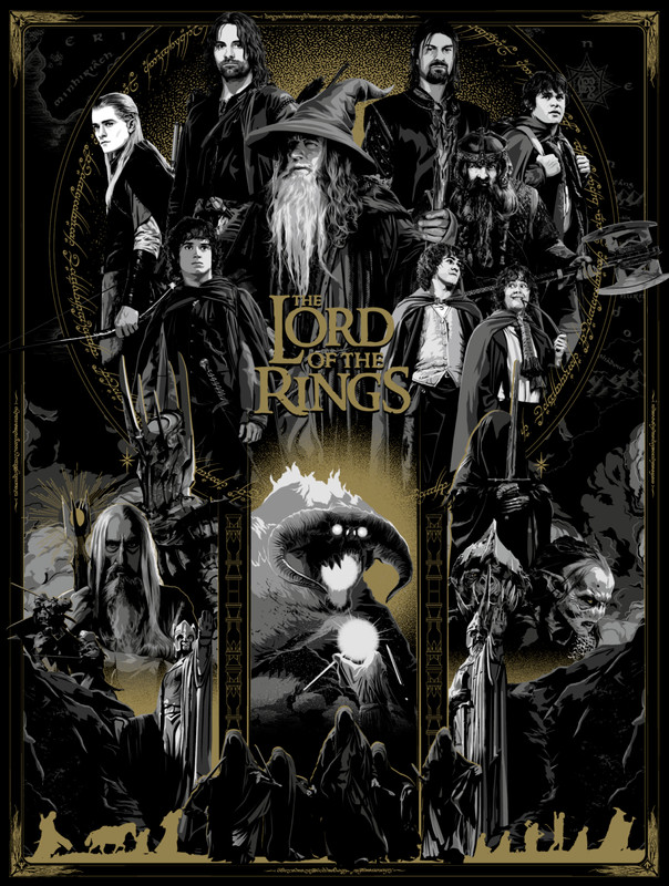 Lord of the Rings Poster Movie Poster