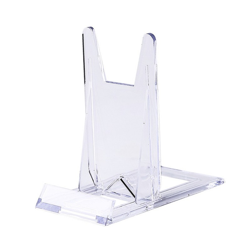2-20X 4" Two Part Adjustable Acrylic Display Stand Easels for Minerals Fossils gallery