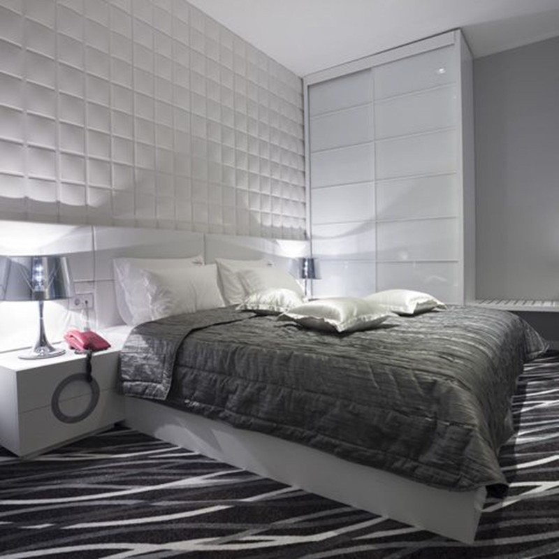 3D Wall Panels "Cubes" - Box of 12 ( 32.29 sqft )- FREE SHIPPING buy 2 Boxes gallery