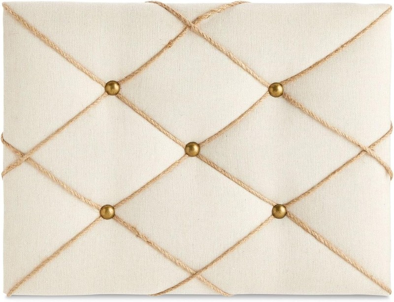 Farmlyn Creek Fabric Bulletin Board – Photo Display Board for Walls – Office Wal