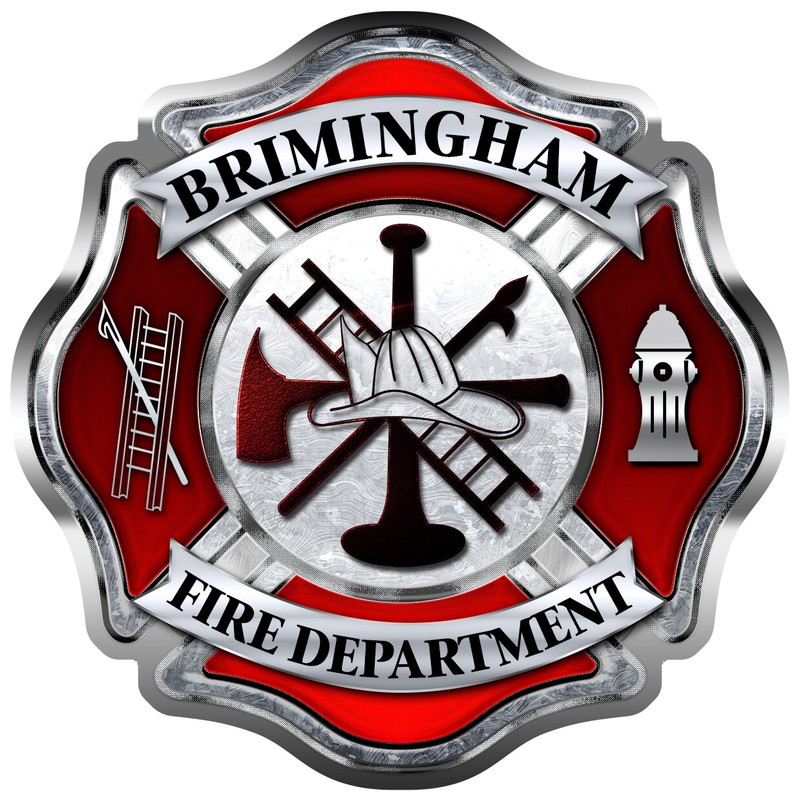 CUSTOM Firefighter Sticker - Personalized vinyl decal Car Truck Window Maltese gallery