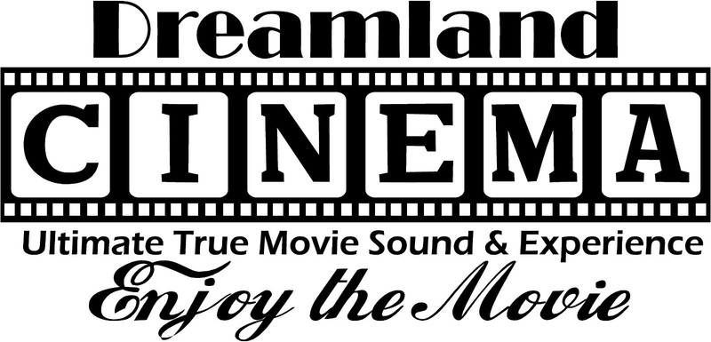 Cinema Theatre customized sign home movie theater vinyl wall decor mural decal gallery