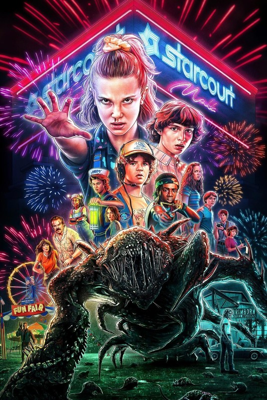 Stranger Things Poster Wall Art Home Decor Photo Prints 16×24, 20×30, 24×36″