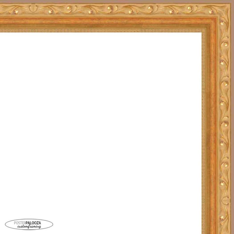 10x5 Wood Antique Frame with UV Acrylic, Available in 4 Finishes gallery