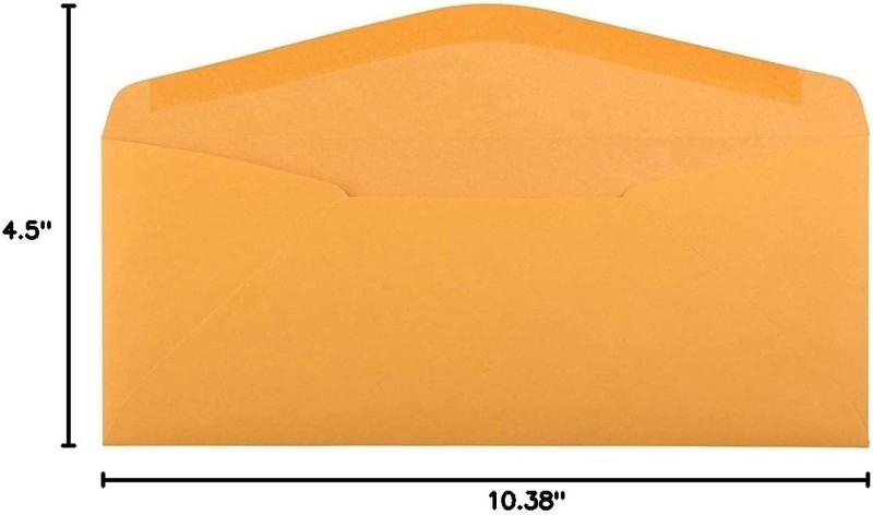 #11 Envelopes - 4 1/2 x 10 3/8 - Brown Kraft Manila - 50/Pack gallery