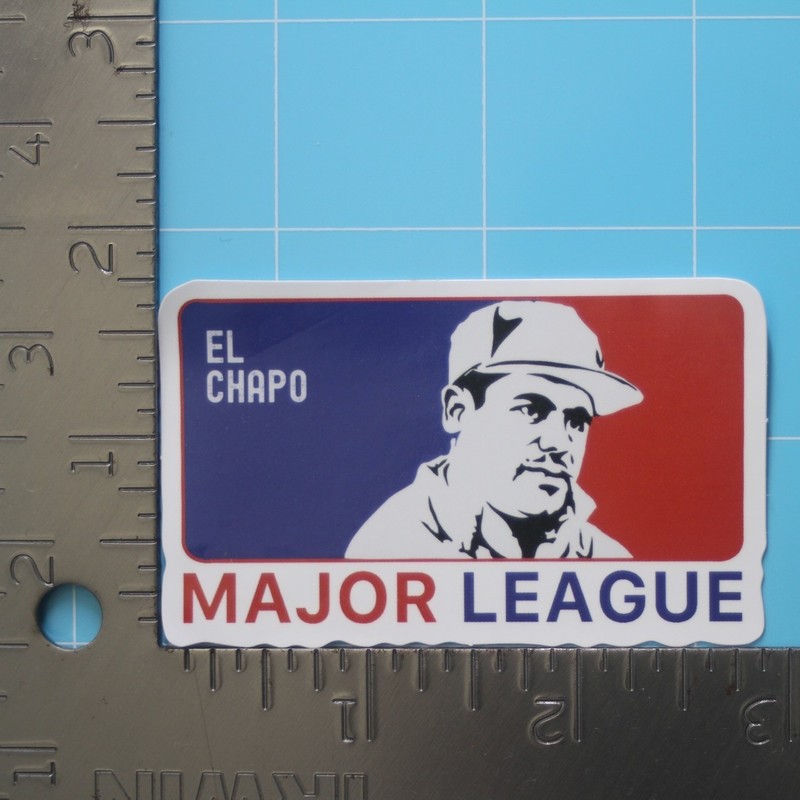 Mexican Sticker (EL CHAPO GUZMAN) Chicano Mexico Cartel Gangster, Gloss Decal