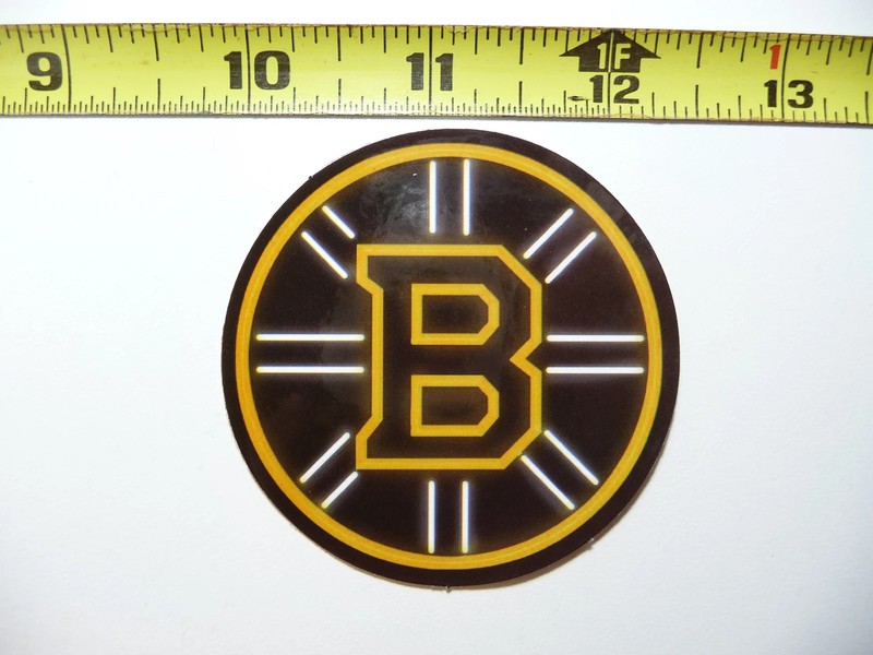 BOSTON SPORTS NEON STYLE SMALL STICKER DECAL COLORFUL FUNNY