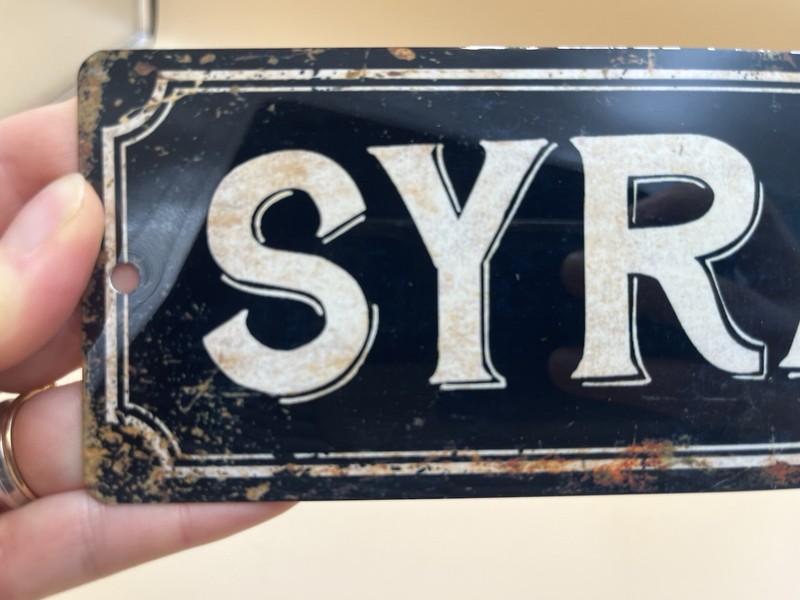 Syracuse New York 11 3/4” 3” Novelty Street Sign Metal Home Decor Vintage Look gallery