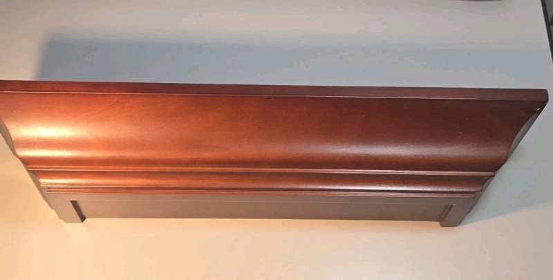 VINTAGE Restore & Restyle Display Ledge Shelf 18in x 5in x 3in gallery