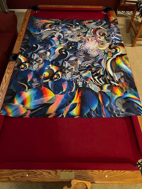 Wall Tapestry Art – The Veil of Impermanence – Anthony Hurd – 64 3/4″ long / 50″