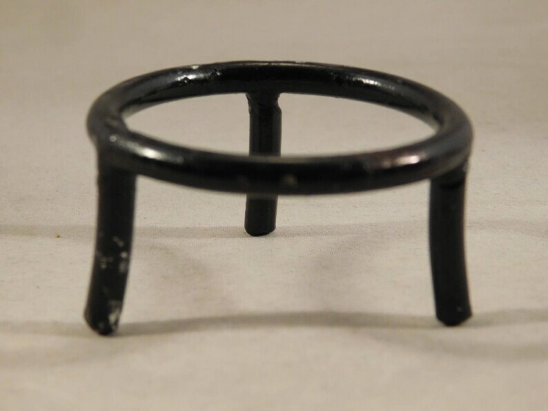 Sphere Display Stand Medium Size Black Metal Short gallery