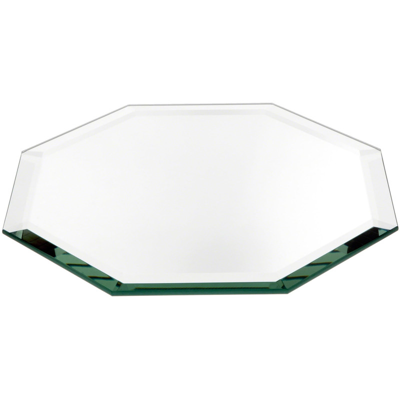 Plymor 8 Octagon 5Mm Thick Beveled Glass Mirror Pack Of 2
