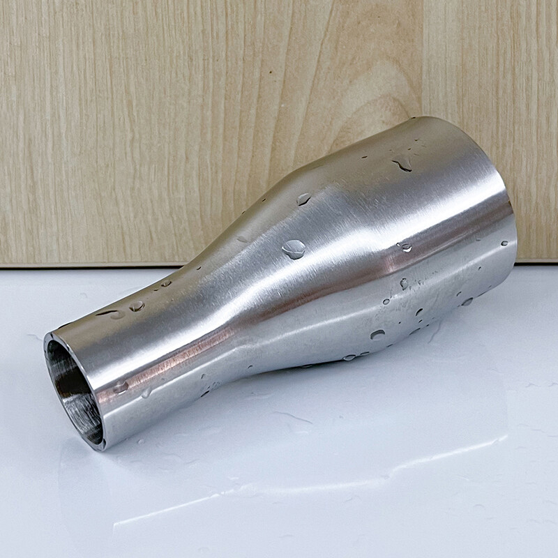 1pcs 25-89mm Stainless Steel Pipe Exhaust Reducer Connector Tapered Welded Tube