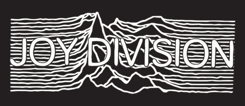 Joy Division Unknown Pleasures Sticker J003S