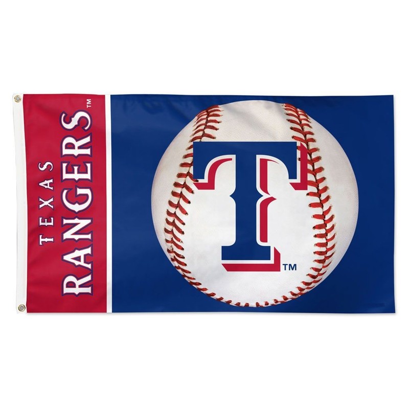 Texas Baseball Team Memorable Ball Flag 3×5 ft Rangers Souvenir Banner