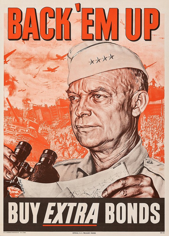 WORLD WAR II BUY EXTRA BONDS POSTER