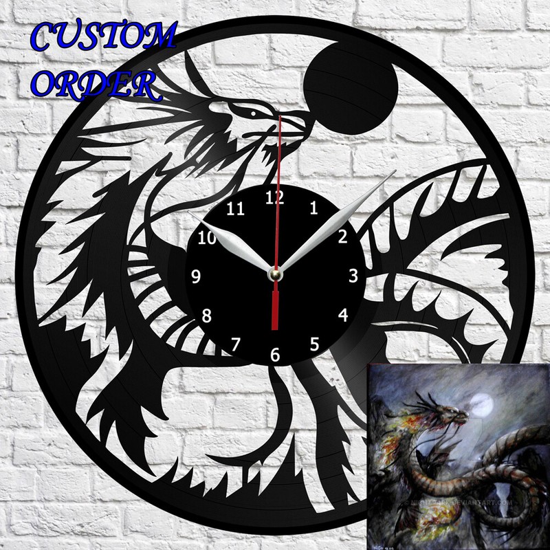 Rapunzel Vinyl Record Wall Clock Fan Art Home Decor Vinyl clock 333 gallery